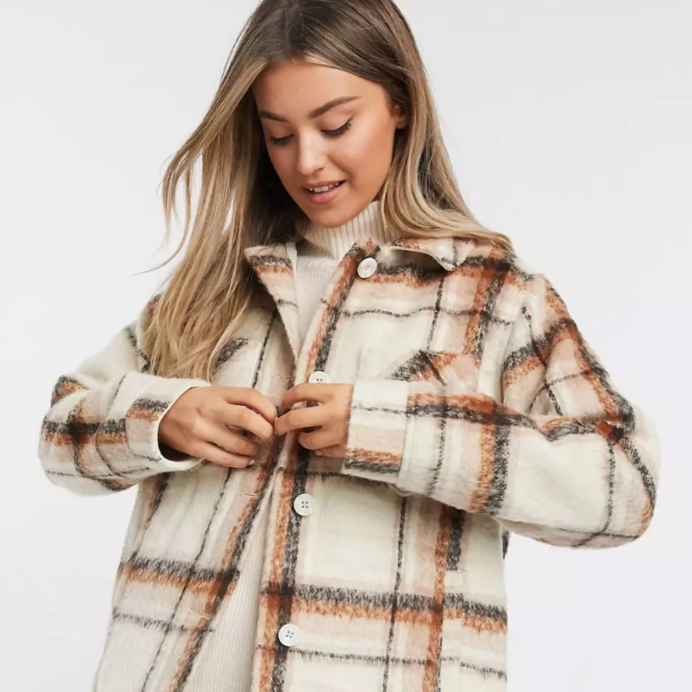 Plaid Shacket - image 1